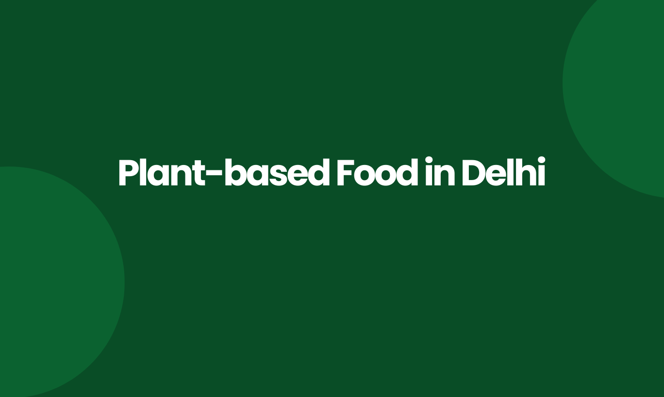 plant based food in Delhi