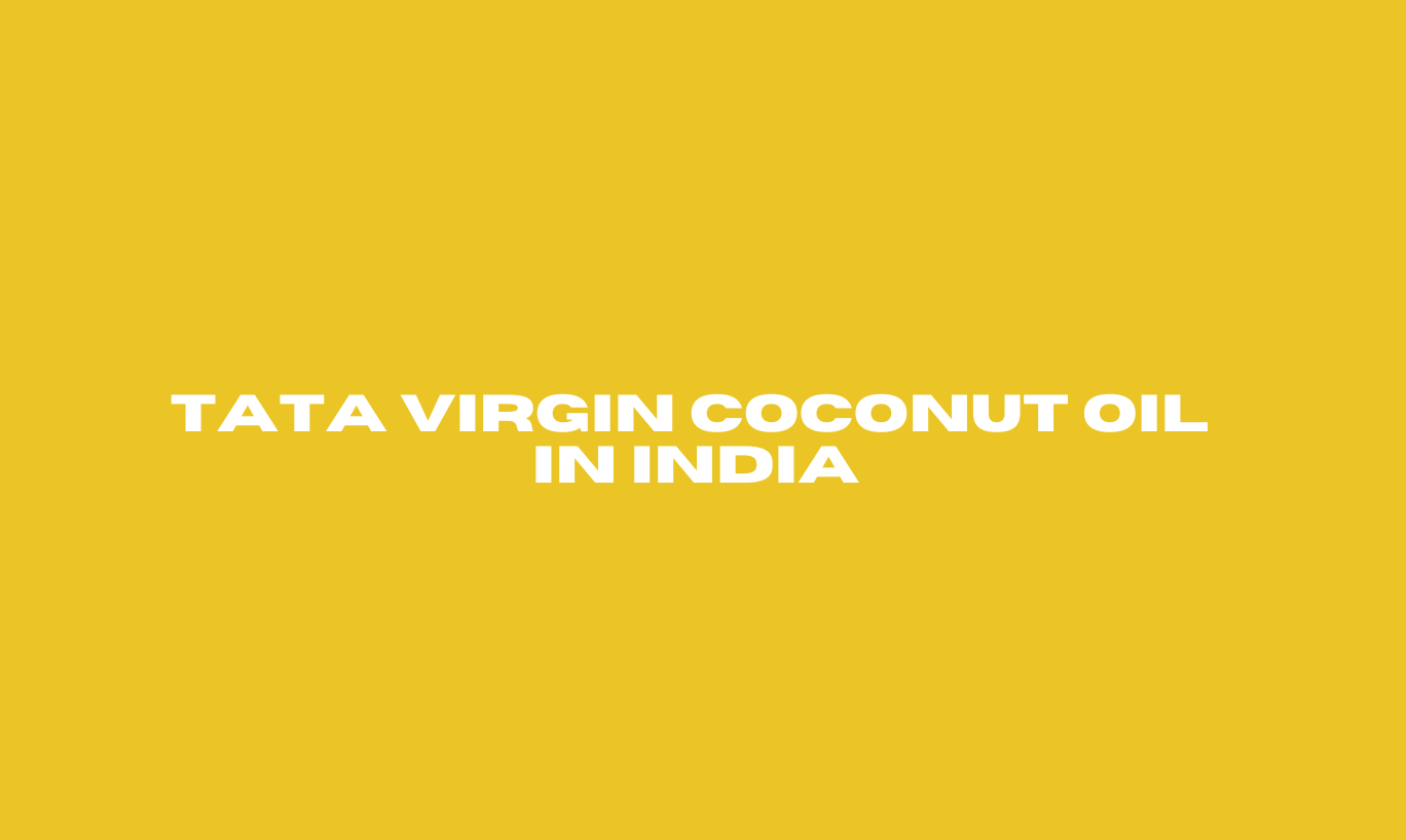 Tata Virgin Coconut Oil in India