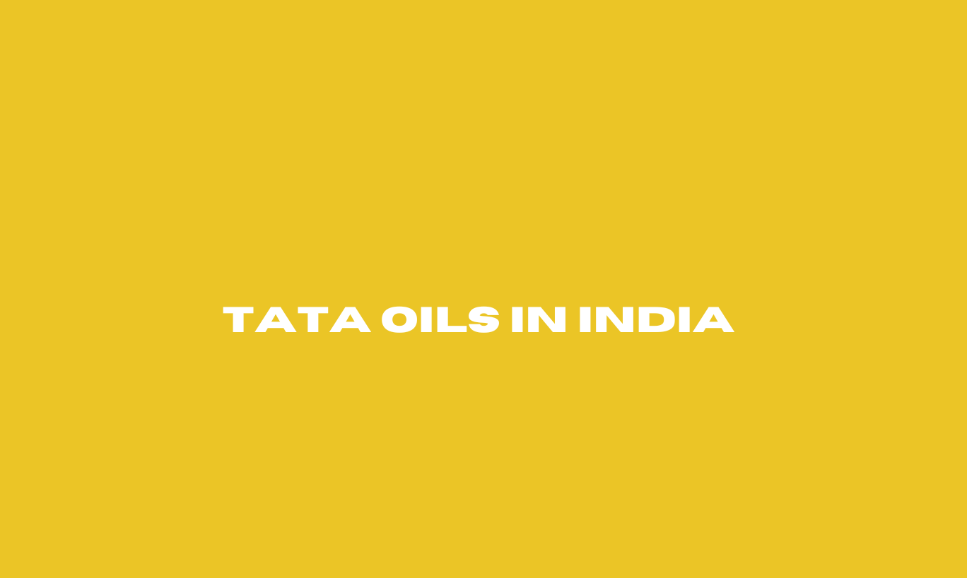 TATA Oils in India