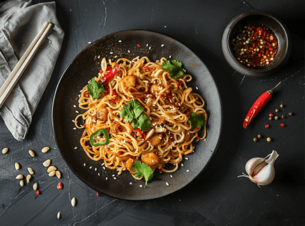 Chilli Garlic Oil Noodles